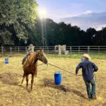 Cord McCoy Instagram - Second barrel @wpranow Tulsa turning 4 3 barrels, 3 hearts, lots of dreams Lane, Oklahoma