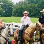 Cord McCoy Instagram – Family Night, Flying Arena Stars, and First Ride. Thanks Atlantic ProRodeo 👍🏻 Atlantic, Iowa