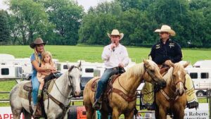 Cord McCoy Instagram - Family Night, Flying Arena Stars, and First Ride. Thanks Atlantic ProRodeo 👍🏻