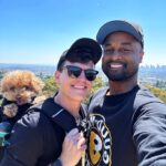Cory Graves Instagram - We laugh together, cry together and act like complete weirdos around each other because we keep each other safe. Stay smiling bright and living life, handsome. Happy Birthday, my love 🫂🫶🏾 Los Angeles, California