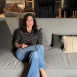 Courteney Cox Instagram - Balsam Fireplace is scary good!