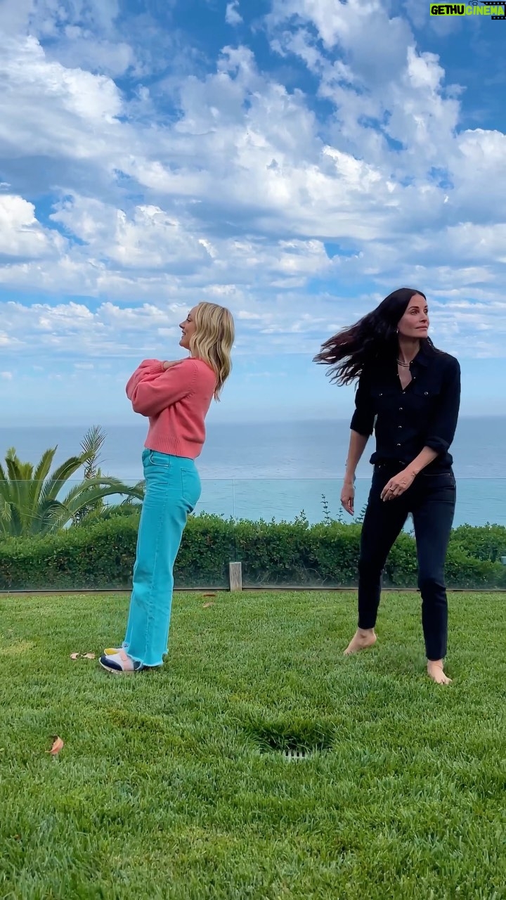 Courteney Cox Instagram - Never trust a trust fall