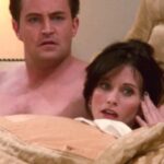 Courteney Cox Instagram - I am so grateful for every moment I had with you Matty and I miss you every day. When you work with someone as closely as I did with Matthew, there are thousands of moments I wish I could share. For now here’s one of my favorites. To give a little backstory, Chandler and Monica were supposed to have a one night fling in London. But because of the audience’s reaction, it became the beginning of their love story. In this scene, before we started rolling, he whispered a funny line for me to say. He often did things like that. He was funny and he was kind. 🤍🕊️