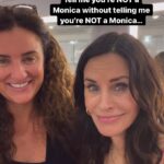 Courteney Cox Instagram - My makeup artist will go first. #Monica #Friends