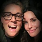 Courteney Cox Instagram – Sunday night. Congratulations @brandicarlile on the release of your incredible album. 
#inthesesilentdays