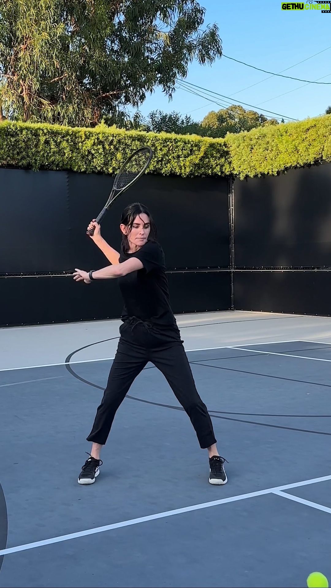 Courteney Cox Instagram - I’m just a girl 🎾