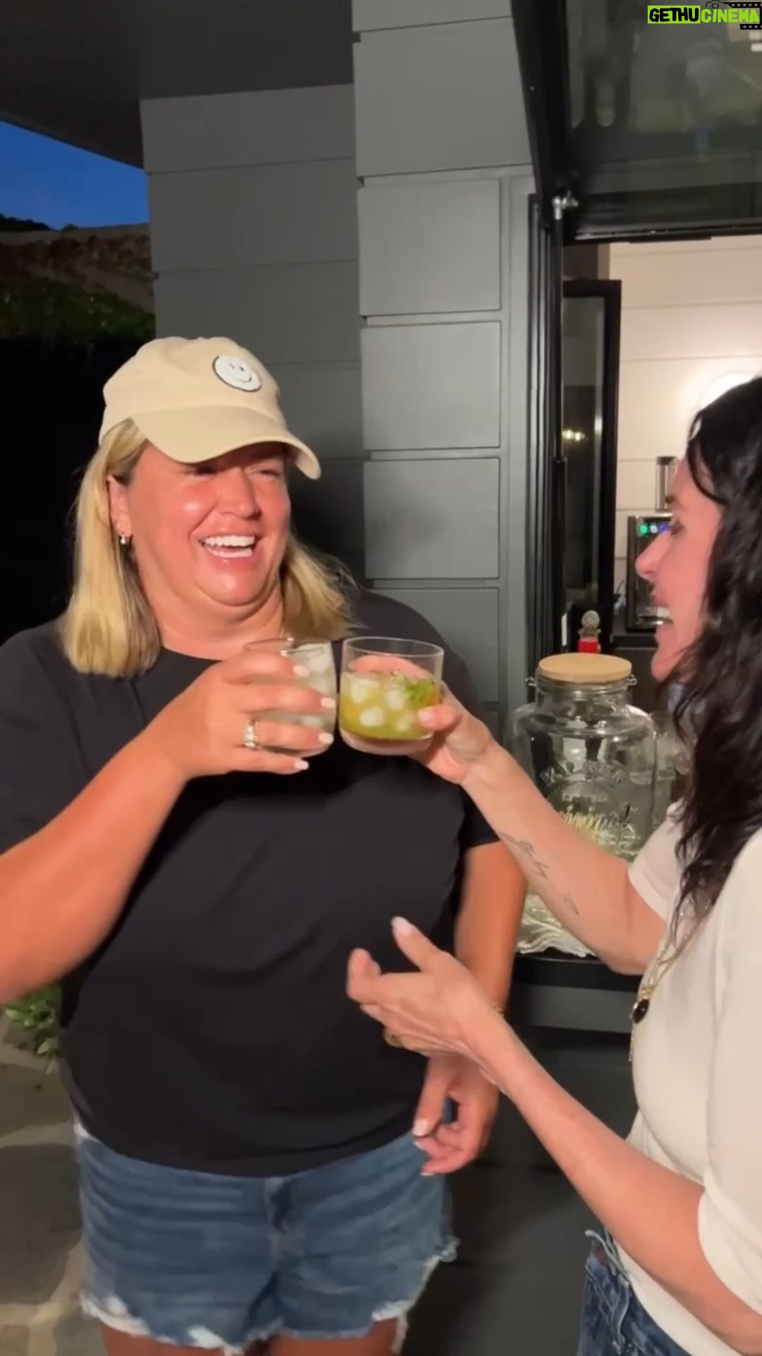 Courteney Cox Instagram - Mandarin Basil.. mock/cocktail contest 🍊🌱