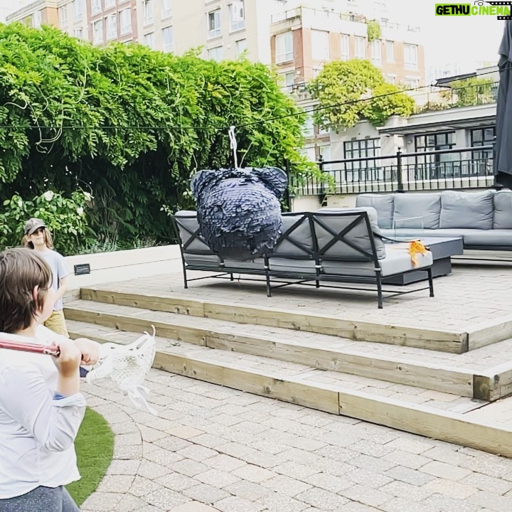 Courtney Ford - 13.1K Likes - Leo turned 9 this week🧡 Pandemic birthday #2, but so much better than the last. So incredibly grateful for our vaxxed Vancouver pod. If you need me, I’ll be over here having a lot of feelings.