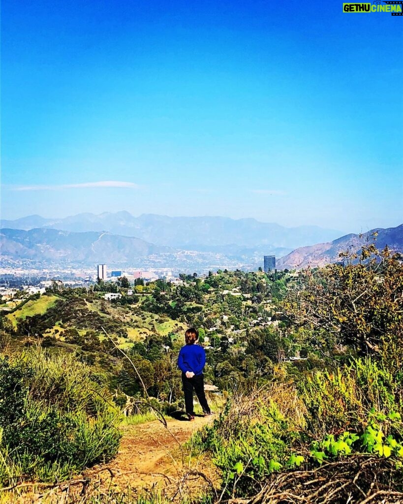 Courtney Ford Instagram - 📷: March 12, 2020 Hiking to the highest point to take in the view before locking down. Before two weeks turned into a year. Happy birthday to our last normal day.