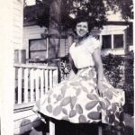 Courtney Ford Instagram - Frances Aragon June 4, 1929 - February 10, 2021 My grandmother was a force of nature, and a woman ahead of her time. Born near Albuquerque, NM, she survived the chaotic turbulence of an alcoholic parent, and the terrors of a Catholic-run Native American boarding school, to eventually move to Los Angeles, where she kicked down every obstacle to make a beautiful life for herself and her family in El Sereno. She had a huge personality; outgoing, yet intensely private, though I don’t think she’d object to me letting you know a few things: Fran Aragon rose through the ranks of Avon to become a district manager, covering Silver Lake, Highland Park, Echo Park, and Downtown LA. She consistently defied expectations by posting in the top 1% of sales, earning trips to London and Paris with her girls. Later, when a newly appointed superior tried to end her winning streak by cutting her district in half, she redoubled her efforts and STILL hit that top 1% sales mark. She was always impeccably dressed in brightly colored and tailored skirt or pantsuits, with hair and nails looking “sharp”. Her skin care regimen was strict, and I still follow her instructions: don’t smoke, drink water, gentle cleanser to wipe off the day, but don’t rub, apply moisturizer or oils in an upward motion, don’t forget the neck, and NEVER. EVER. GO TO BED WITH YOUR MAKEUP ON. My grandma was an absolute spitfire. She had high expectations of herself, her children and grandchildren, and took exactly zero shit from anyone. Fran Aragon could curse a fool out so thoroughly in both english and spanish that a grown man would end up crying for his mama. You did not mess with her. You did not even think about messing with her, because she could hear your thoughts. She was small, but to me, she always seemed 6 feet tall. Fiercely protective of her family, she would always pray and light a candle for us when we needed it, but if someone really did us dirty, she’d just wink and say, “don’t worry mijita, I cursed them”, and make the smack smack dusting-off gesture with both her hands. I don’t really believe in curses, but after observing her for a lifetime, I don’t *not* believe. 1/2