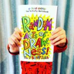Courtney Ford Instagram - Thank you to my fantastically creative friend @bradysmithhere for gifting Leo with an advanced copy of Random Acts of Drawness! The Super-Awesome Activity Sketchbook ✏️ 🎨 It’s perfect and weird and he absolutely loves it :) (the prompt on pg. 17 was: draw an octopus having tea with the Queen😂 👑 ☕️ 🐙 )