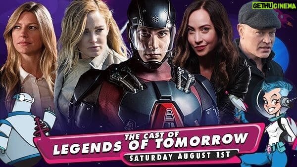 Courtney Ford Instagram - Hope to see you all there!💫 FREE interactive live stream Q&A! #repost @galaxyconlive Hang out ONLINE with the Legends of Tomorrow on August 1st at 1:30pm EST / 10:30am PST! ENTER NOW for a chance to win a 1-on-1 Video Chat with a cast member of your choice at https://galaxycon.com/august-1st-legends-of-tomorrow/⁣⁣ ⁣⁣ GalaxyCon Live's Virtual Event features your chance to have One-on-One Video Chats with cast members, Personalized Autographed Photos, and watch a FREE interactive live stream Q&A. Video Chats are recorded so you can treasure the memory forever.⁣⁣ ⁣⁣ SCHEDULE OF EVENTS:⁣⁣ 1:30 pm Live Stream Q&A with Caity Lotz, Brandon Routh, Jes Macallan, Courtney Ford, and Neal McDonough.⁣⁣ 2:45 pm One-on-One Chats with your favorite Legends of Tomorrow Castmembers!⁣⁣ You can also purchase personalized autographs until the scheduled stream on August 1st is over.⁣⁣ ⁣⁣ PRICING INFO & LIVESTREAM REGISTRATION: https://purchase.growtix.com/eh/GalaxyCon_Live/40812/318594⁣⁣ ⁣⁣ YOU MUST REGISTER TO VIEW THE FREE LIVESTREAM⁣⁣