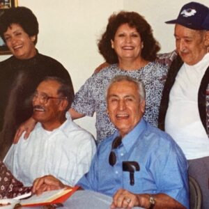 Courtney Ford Instagram - My sister developed a character for #Kipo based on our grandfather. It’s wonderful. He was the kindest man I’ve ever known. I miss him today and everyday💜
Her words are below:
@taylororci:
Oh abuelo, now that it’s quiet I can tell you, I developed a character from you, and he’s a good Dad. His story is he is loving and supportive and good hearted just like you because I gave them your pictures and they brought you to life forever this way. I miss you so much today I keep the bullet that landed on your pillow and Abuela’s post-it about it in my jewelry box. I’m so glad it didn’t have your name on it that night and I got to love you for as long as any of us could. Happy Fathers Day.