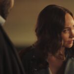 Courtney Ford Instagram - Last night was the finale of #theflasharmageddon and it was so lovely to work with my tv dad @neal_mcdonough again. Thank you Eric Wallace and everyone at team @cwtheflash for being so wonderful and kind🖤#DarhkFamily4Ever