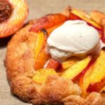 Courtney Ford Instagram - Taking a breath. Put me next to a 2lb bag of nectarines on a rainy day, and what do you get? Gluten free cardamom spiced nectarine galette. Yes.👩🏻‍🍳