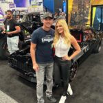 Courtney Hansen Instagram - Thankful for the ongoing partnership with @castrolusa, a brand I really stand behind. - The last day of @semashow was all about high performance companies I love, time with industry friends, & I swapped 4-inch heels for sneakers.💥