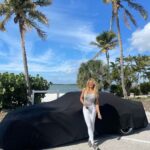 Courtney Hansen Instagram - Secrets in paradise. Guess the car… #ROYLGarage
