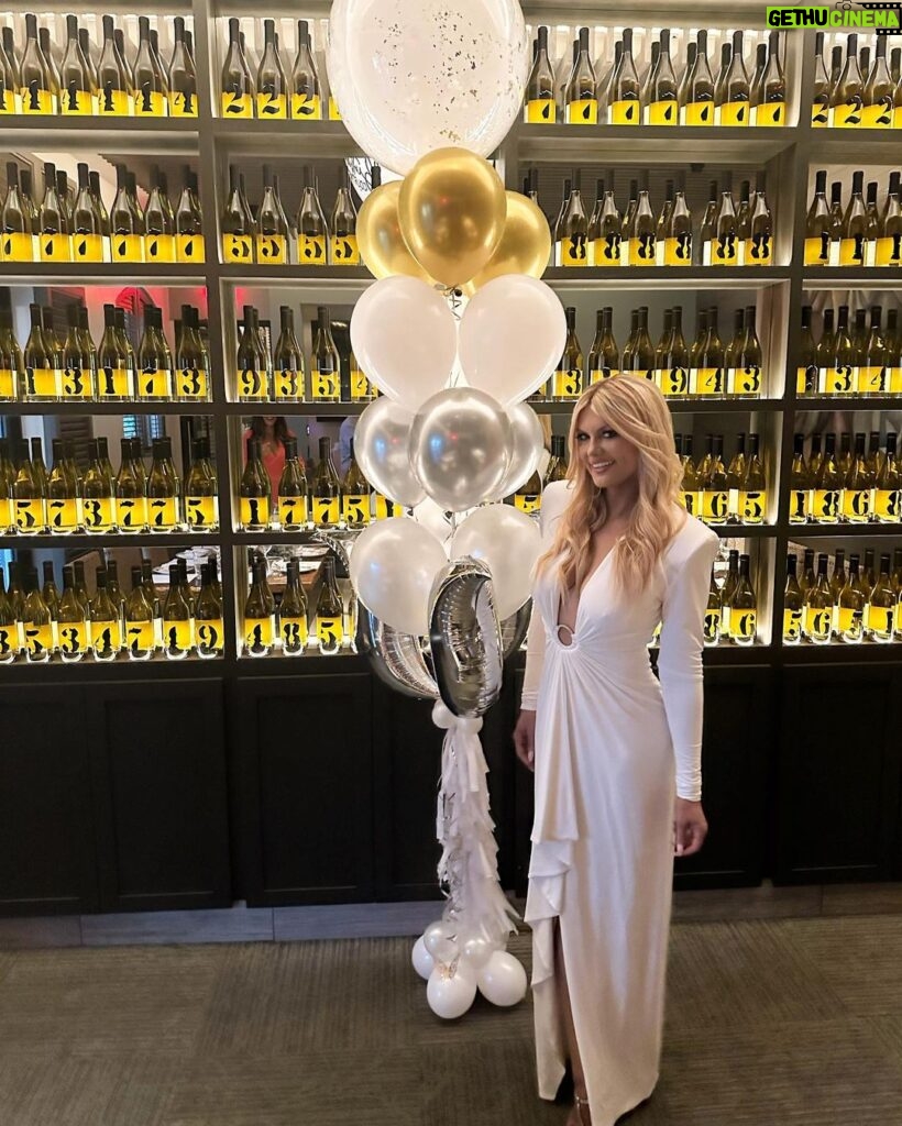 Courtney Hansen Instagram - Intimate birthday dinner Monday. Thank you dear friends for coming out on a school night. @melzogulati, your decorations were beautiful, creative & so thoughtful. Thank you for orchestrating everything with @jayhartington. @jquinn1998 & @ninavana, thank you for your sweet words. They meant so much. The night was perfect. I feel lucky & blessed to have you all in my life. ❤️