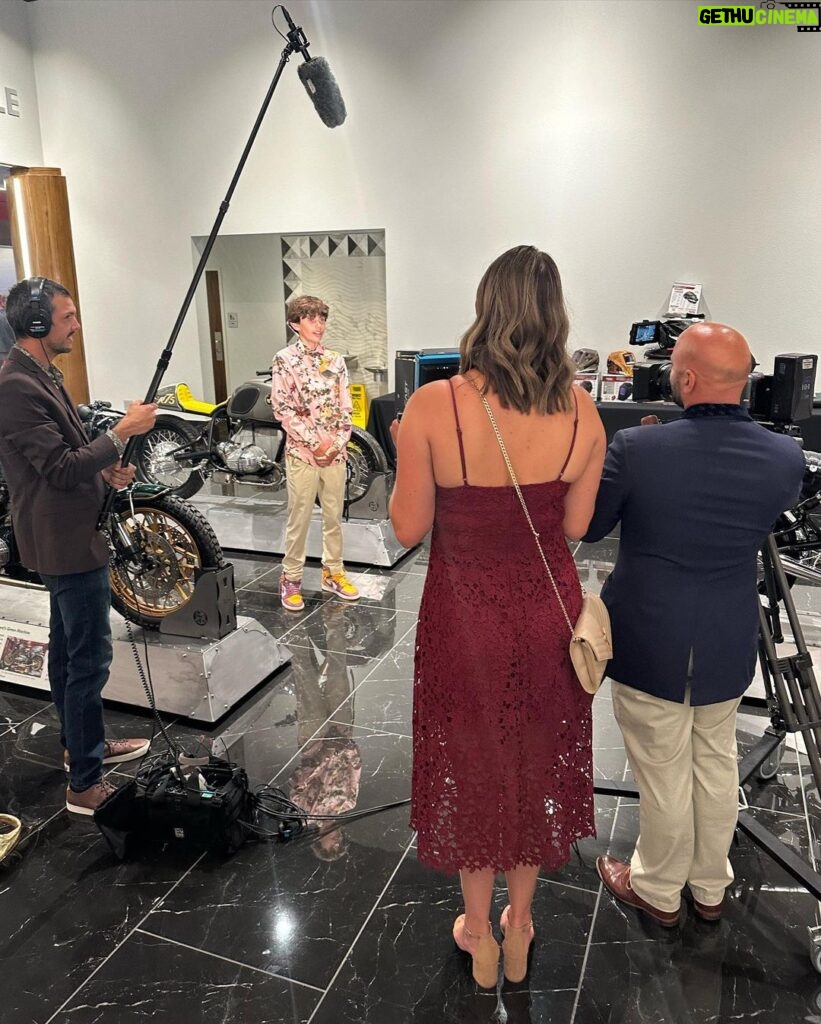 Courtney Hansen Instagram - Opening night at the @savoyautomuseum in Georgia to celebrate @fullermoto & his incredible body of work over 20 years. The exhibit will be there until Dec 1st… Seeing it in person is an unforgettable experience!
