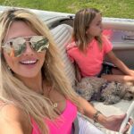 Courtney Hansen Instagram - I cherish every second with her. Our time out West has been so special. Unforgettable memories, as she’s exposed to so much diversity, culture, art of all forms, different terrain we’ve had a blast exploring, individuality at its finest, a lot of spontaneity because I love it & feel it’s important for balance to a hardcore school year & music/sports schedule, incredible food (from the tastiest dives to our favorite spots), California cruisin’ & the very best of American car culture…and, she sees me juggle work & play. I adore her & don’t take one second of our time together for granted. 💕✨