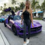 Courtney Hansen Instagram – Supercars meet American classics on an episode of Ride Of Your Life season 2 💜💥