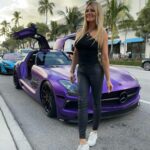 Courtney Hansen Instagram - Supercars meet American classics on an episode of Ride Of Your Life season 2 💜💥
