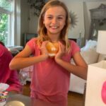 Courtney Hansen Instagram - Happy birthday sweet, strong, kind, adventurous, funny, curious, talented, extraordinary Holland. I can’t believe you are 9!!!! 💗💥Being your mom is an absolute blast and the greatest gift! May your light shine this brightly forever! ✨ I love you beyond words or measure. 💞