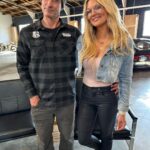 Courtney Hansen Instagram - Working with my longtime friend @fullermoto is a total joy. He’s serious about his work but always has fun. It makes the intense grind we’re in so much easier. Bryan’s designs are insane! Can’t wait to share season 2 of Ride Of Your Life with you!!! 💥