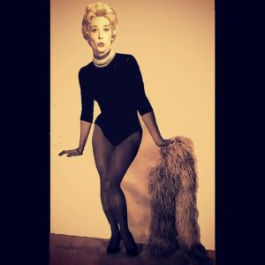Crispin Glover Instagram - A photo of my mother circa 1959 from a lobby poster for touring in the musical 