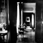 Crispin Glover Instagram - Image is a similar view to the previous image taken at zamek Konarovice Czech Republic circa 1930. There is a wall at the end that seems to no longer exist, but it it hard to tell. Photo of Zamek Konarovice courtesy of Regional Archive Prague, Czech Republic