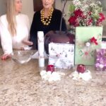 Cristina Ferrare Instagram - Totally magical please watch, this wrapping paper is so extraordinary, “it’s as thoughtful as the gift itself.” Happy holidays, love Cristina and @ariannasalyards_ ! 🌎🌍🎁 - #christmas #merrychristmas #christmaswrappingideas #christmasiscoming #christmassrapping #christmassrap #holiday #christmstime #christmaspaper #givingseason