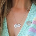 Cristina Ferrare Instagram - I know I’ve been gone for a bit but I will be back soon and sharing all that’s new but today I wanted to share my daughter’s @ariannasalyards_ Honor and Hope Necklace ( infertility awareness.) “Birthed from pain, created to serve a purpose the HONOR & HOPE necklace is NOW LIVE. 🌈🌨️ Our lives forever changed late 2021 with our first loss with two to follow in the year to come, each loss was so different yet the love and heart break the same. Through this last year, I have been profoundly changed, and as I continue to share my story to help other women like myself, I partnered up with Silpada Designs to create a necklace that I hope provides comfort to those dealing with pregnancy loss and any type of fertility issues, as well as donating part of the proceeds from the necklace to help continue access to care, advocacy, eduction, awareness and community support. If this necklace could help provide a sense of grounding or calm to someone going through it, for me continuing to share my story is worth it. For me wearing the necklace allows me to share my story if I want while continue to physically hold on to their memory. Designed to provide comfort to those dealing with pregnancy loss, infertility, fertility struggles and to share the stories that connect us. This is how I choose to honor them, and hope for the future. #wearyourstory Swipe to see all the ways to wear it. As a thank you for being part of the launch grab you $20 by using arianna20 off the honor and hole necklace, link in my profile. bit.ly/3Hm3SGs - Code arianna20 #necklace #silpadastyle #silpada