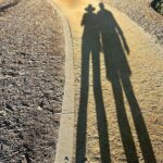 Cristina Ferrare Instagram - Me and my shadow! Tony and I on our daily walk! My last three weeks have been insanely busy!! Walking everyday is important to your over all health! I also decided along with the modeling assignments coming, I’m going to continue with cooking and sharing my favorite recipes! It’s that time of year again to invite family and friends to celebrate the upcoming holidays!:) Welcome to “My MODEL KITCHEN “!!! I’m working on my new website and will let you know when it’s up!!!!!! In the meantime I will share the recipes here !❤️ @iconicfocus