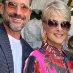 Cristina Ferrare Instagram - Me and my twinzzzzzzzzzz @lawrencezarian @gregoryzarian we enjoyed lunch together @avrabeverlyhills we laughed, cried, and ate way too much, which was outstandingly delicious:) It filled my heart to be with both of them! They call me mom and I don’t take that lightly ❤️we share a rich long history together! Next lunch or dinner I will be preparing the feast for my boys! Yes Im still wearing the same @farmrio blouse I’m obsessed with it, lol! Opa!!! #avrabeverlyhills #greekfood #family #twins #cultgaia #fendisunglasses #oscardelarentajewelry