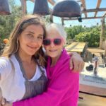 Cristina Ferrare Instagram - We spent the afternoon at our daughters @alextcooks and her fiancé’s @itsnickdrake home with the amazing production team from @movablefeast_tv that Alex hosts for @pbs airing this fall! The food was simply beyond! A great time was had by all as we gathered around the table to enjoy the bounty with family and friends!Thank you to everyone for a spectacular afternoon! @wbgh #moveablefeast #tv #cookingshow #food #love #family