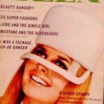 Cristina Ferrare Instagram - My first cover, “TEEN” magazine 1966, 57 years ago! Swipe to see my new hat (lol) for a photo shoot. Thank you to Troy Jensen who did makeup, and photography. Working with him was reminiscent of the “great ones” I had the opportunity to work with in New York in the 70’s & 80’s. @itstroyjensen Styled by @willstyleux Suit by @dolcegabbana Jewelry By @jaredjamin The Alta Hat by @gladystamezmillinery Produced by @jarekaddison #fashion #fashionstyle #harpersbazaar #vogueparis #voguemagazine