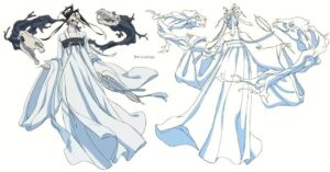 Curie Lu Instagram - Baigujing modelsheets