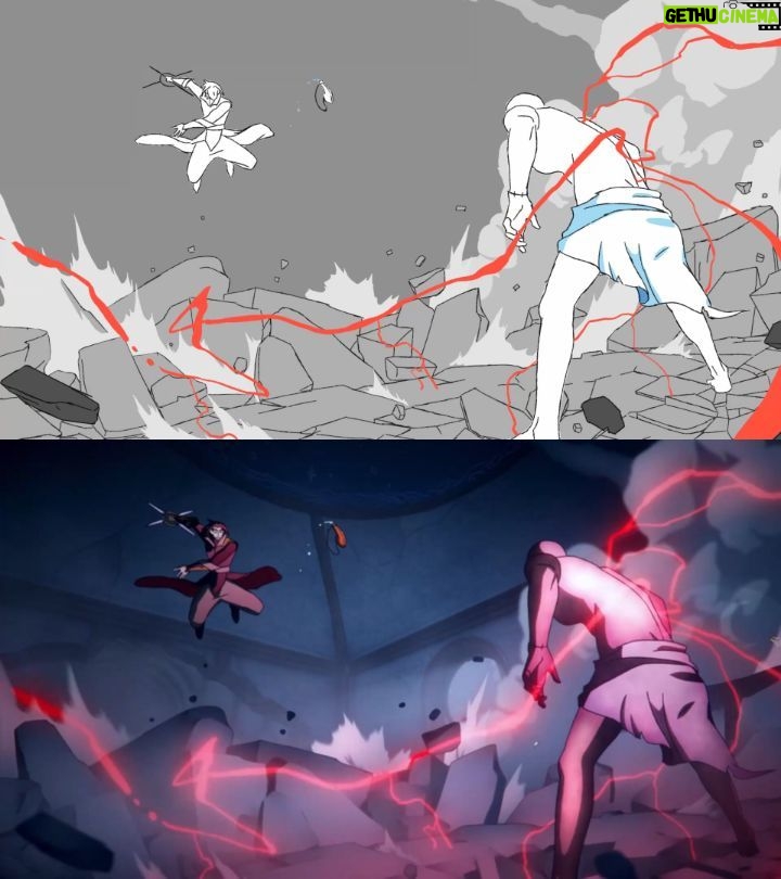 Curie Lu Instagram - #CastlevaniaSpoilers #PowerhouseAnim My S4 Castlevania rebis finisher from Episode 9. Genga comparison cus it just ain't the same without the composting magic of Adam Dean's, Stephen Swirsky, and Ty Davis