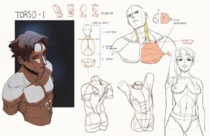 Curie Lu Instagram - some of todays notes + grayscale to color test