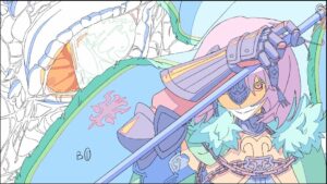 Curie Lu Instagram - #fgo8周年 Thank you Hiromatsu Shuu-san for allowing me to participate! 

My friend Vincent Chansard and I collaborated on 2 cuts in the PV. Vincent drew the FX animation on the 4th cut here.

If you haven't seen it yet, please watch the FGO 8th Anniversary PV on Youtube! The result of Shuu-san's supremely ambitious artistic direction...I think it's really a marvel!!
