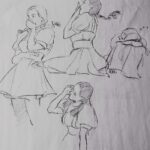 Curie Lu Instagram - end of semester life drawing at calarts-- spam pt1 It was truly a delight to be able to learn and draw with so many amazing artists. I couldn't ask for better classmates. Hope you all have a restful winter break--lets get hyped to work our asses off in spring California Institute of the Arts