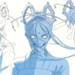 Curie Lu Instagram - Baigujing modelsheets