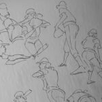 Curie Lu Instagram - Life drawing at calarts spam pt 2 California Institute of the Arts