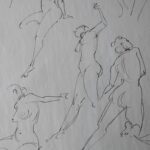 Curie Lu Instagram - Life drawing at calarts spam pt 2 California Institute of the Arts
