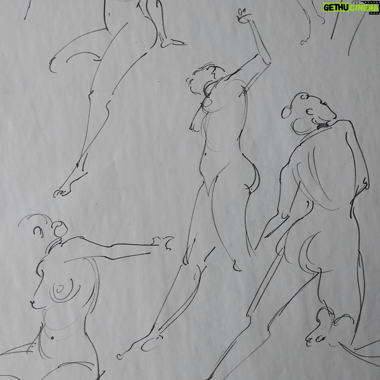 Curie Lu - 2.1K Likes - Life drawing at calarts spam pt 2