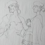 Curie Lu Instagram - Life drawing at calarts spam pt 2 California Institute of the Arts