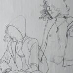 Curie Lu Instagram - Life drawing at calarts spam pt 2 California Institute of the Arts
