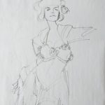 Curie Lu Instagram - Life drawing at calarts spam pt 2 California Institute of the Arts