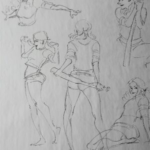 Curie Lu Instagram - end of semester life drawing at calarts-- spam pt1

It was truly a delight to be able to learn and draw with so many amazing artists. I couldn't ask for better classmates. Hope you all have a restful winter break--lets get hyped to work our asses off in spring