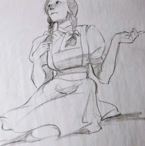 Curie Lu Instagram - end of semester life drawing at calarts-- spam pt1

It was truly a delight to be able to learn and draw with so many amazing artists. I couldn't ask for better classmates. Hope you all have a restful winter break--lets get hyped to work our asses off in spring